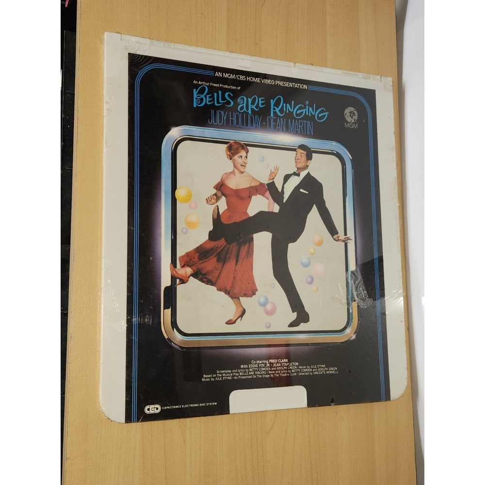 Bells Are Ringing CED VideoDisc Vintage (1960) Judy Holliday~BRAND NEW